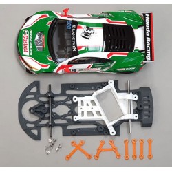 Chasis NSX GT3 RR Kit Race + rigidizadores compatible Scaleauto