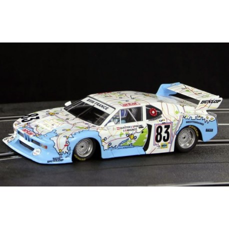 BMW M1 Turbo Gr.5 Mapa Francia 24h Le Mans 1980 Tribute Historial Colors