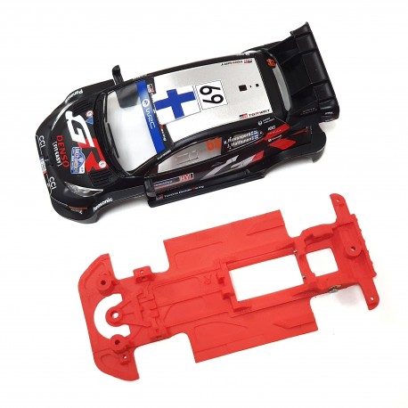 Chasis Toyota Yaris rally Block AW R 0.5 compatible Scalextric