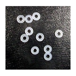 10 X Separadores de nylon 0.6mm.