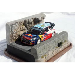 Diorama rally decorado 