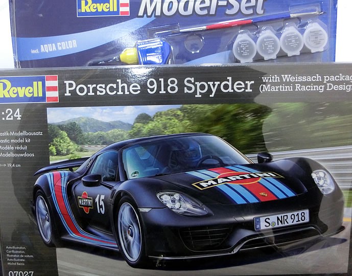 Revell Maqueta Coche Porsche 918 Spyder 1:24